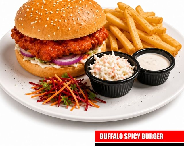 Buffalo Spicy Burger