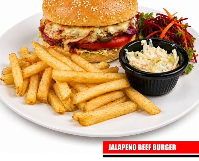 Jalapeño Beef Burger