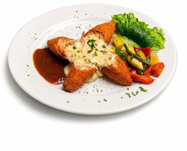 3 Cheese Stuffed Chicken