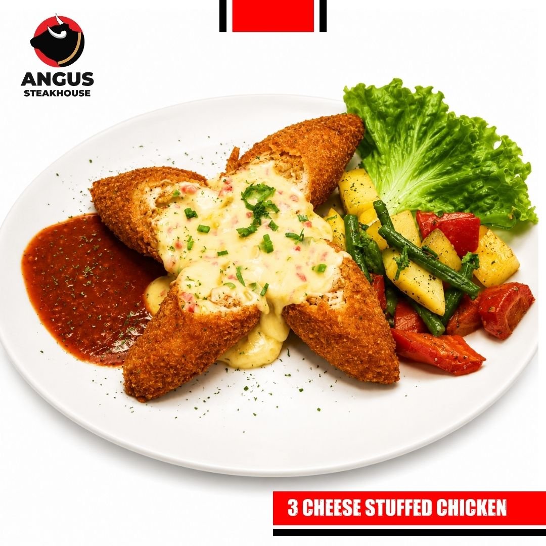 3 Cheese Stuffed Chicken