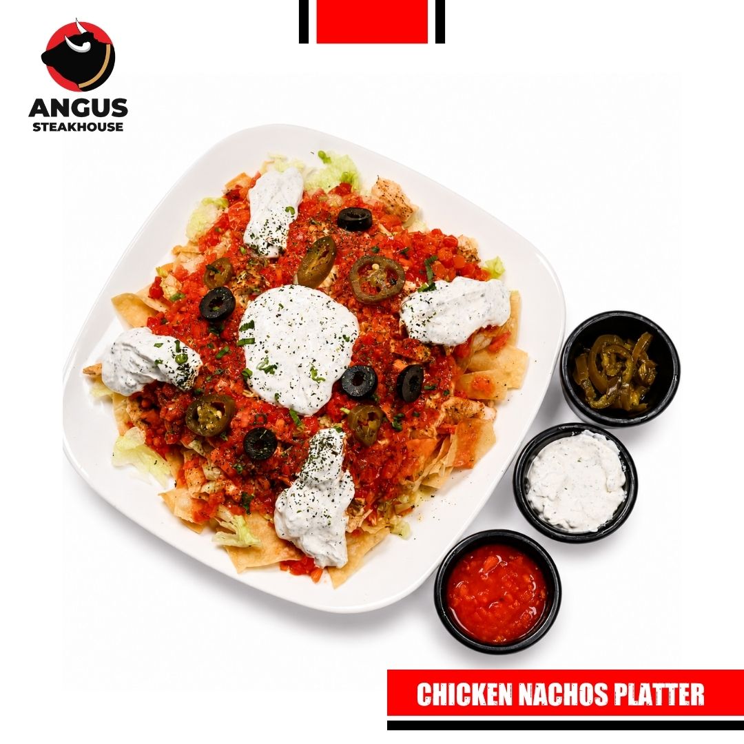 Chicken Nachos Platter